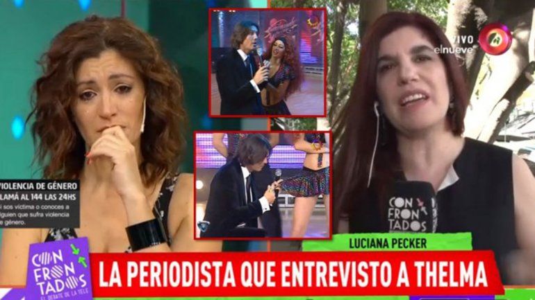Carla Conte, la primera que se plantó ante Tinelli