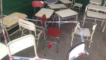 La joven apuñalada presentó una grave lesión en la región mamaria. La joven apuñalada presentó una grave lesión en la región mamaria.