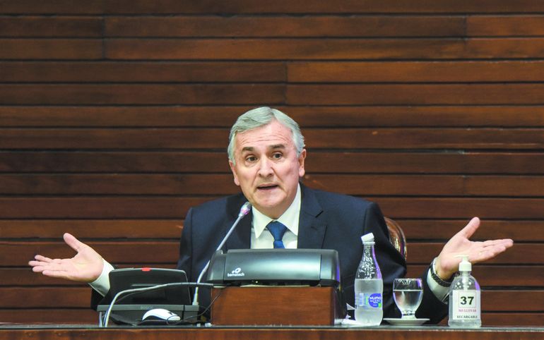Gerardo Morales aseguró que en el Gobierno ya no hay un plan.