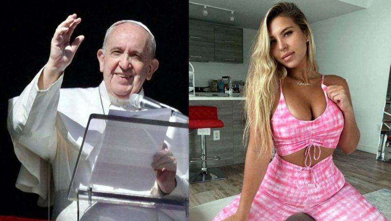 El picante like del Papa Francisco a una modelo brasileña: ¿fake o error?