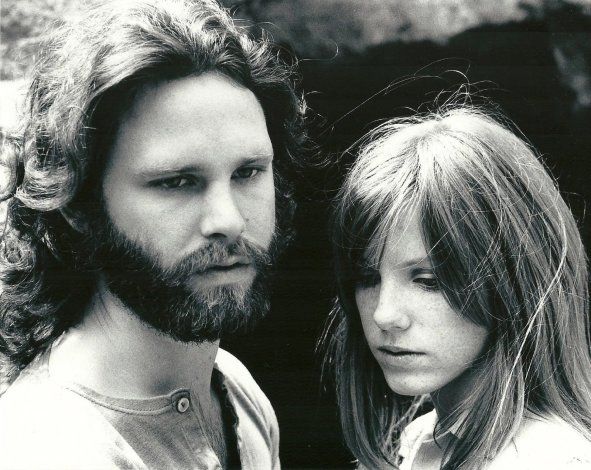 Jim Morrison y Pamela Courson
