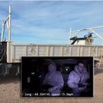 Las personas quedaron filmadas por las cámaras internas del camión. | LM Neuquen Las personas quedaron filmadas por las cámaras internas del camión.