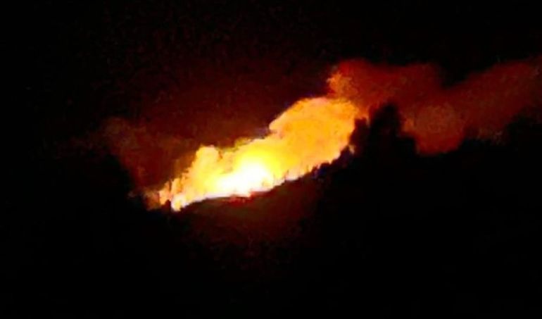 Chubut: el incendio en el Parque Nacional Los Alerces fue detectado cerca de las 22 del jueves. Chubut: el incendio en el Parque Nacional Los Alerces fue detectado cerca de las 22 del jueves.