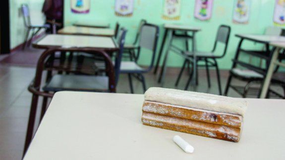 Las escuelas tuvieron las aulas vacías este año, producto de la pandemia.