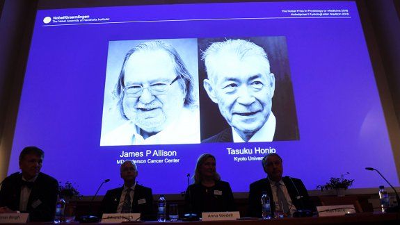 Nobel para los inventores de la terapia contra el cáncer