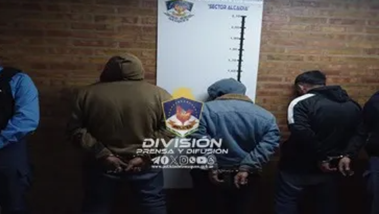 Comerciante avisó a tiempo y la Policía detuvo a tres ladrones