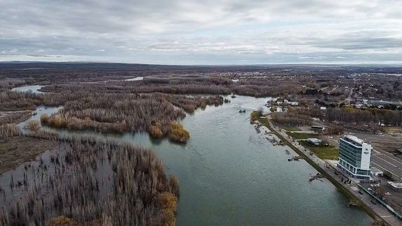 Anuncian incremento del Limay que llegará a su máximo caudal