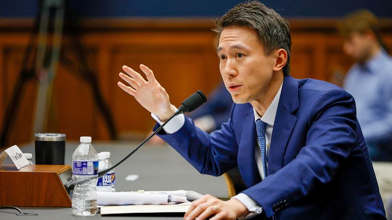 El director ejecutivo de TikTok, Show Chew, da explicaciones ante el Senado de EE.UU. El director ejecutivo de TikTok, Show Chew, da explicaciones ante el Senado de EE.UU.