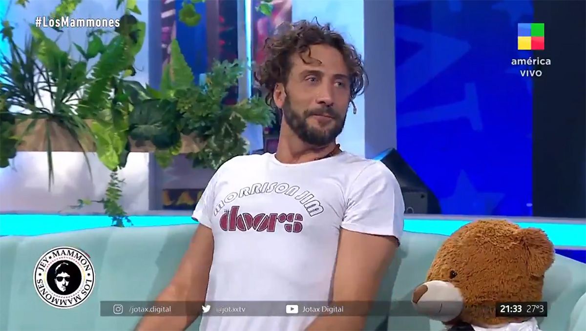 La desafortunada frase de Luciano Cáceres sobre el Covid-19