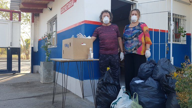 Un abrazo solidario del Trico para paliar la crisis