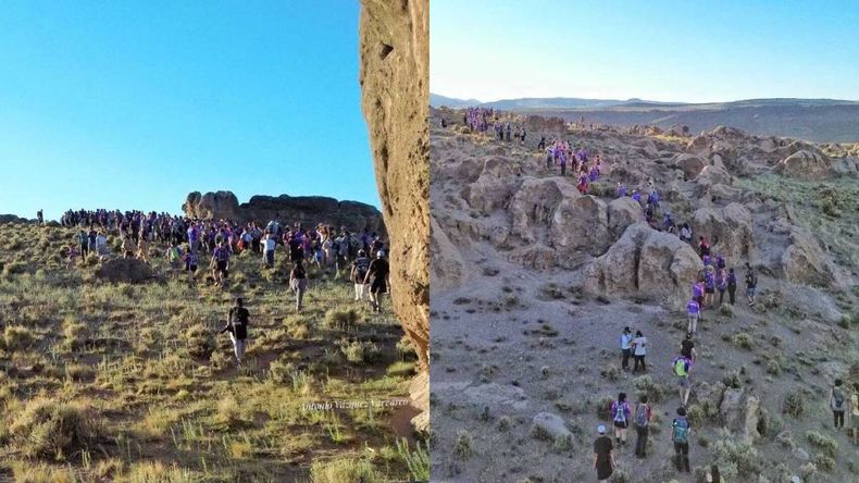 “Camino a las Estrellas”; una propuesta de trekking nocturno en el norte neuquino. | LM Neuquen “Camino a las Estrellas”; una propuesta de trekking nocturno en el norte neuquino.
