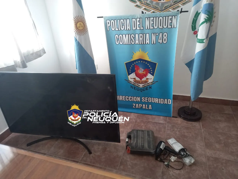 Robaron y escondieron las cosas en el patinódromo de Zapala