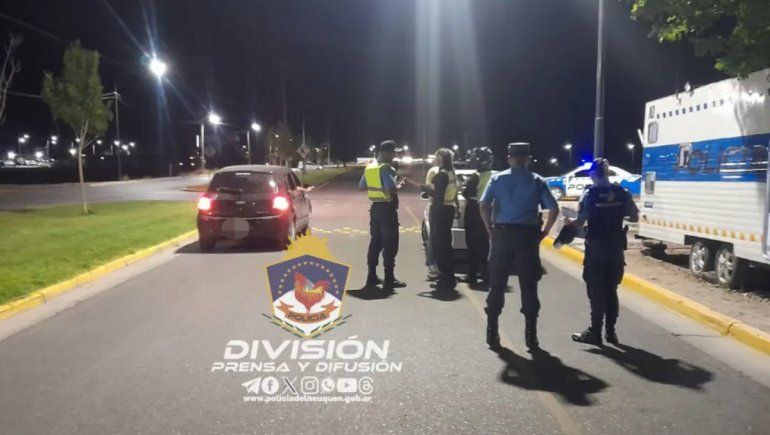 La zona roja de las alcoholemias en Neuquén: superaron las 100