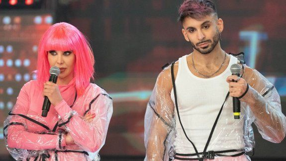 Charlotte se cayó y Pampita se aprovechó: Ensayen un poco más