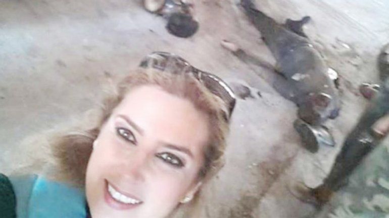 La periodista siria