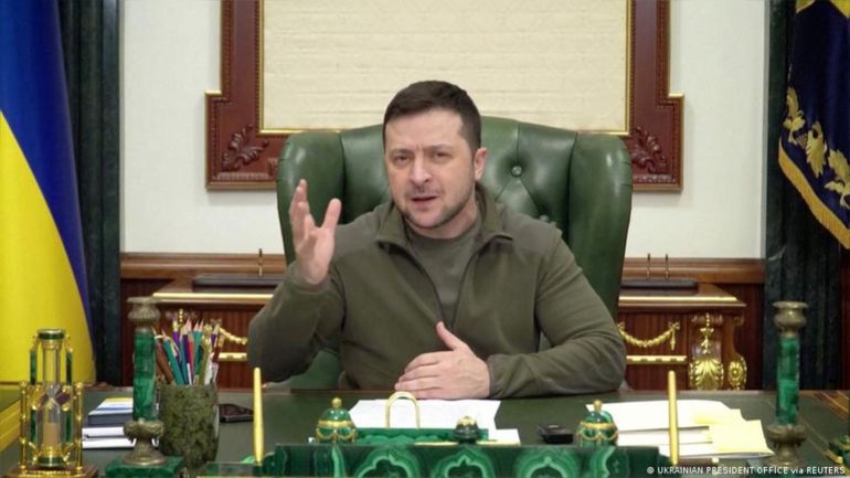 Zelensky efrenta los ataques rusos: No me escondo y no tengo miedo