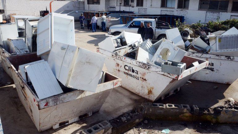 La Municipalidad habilitó un depósito en José Rosa y Ricchieri. Es para evitar que la gente arroje estos residuos en lugares no habilitados de la ciudad.