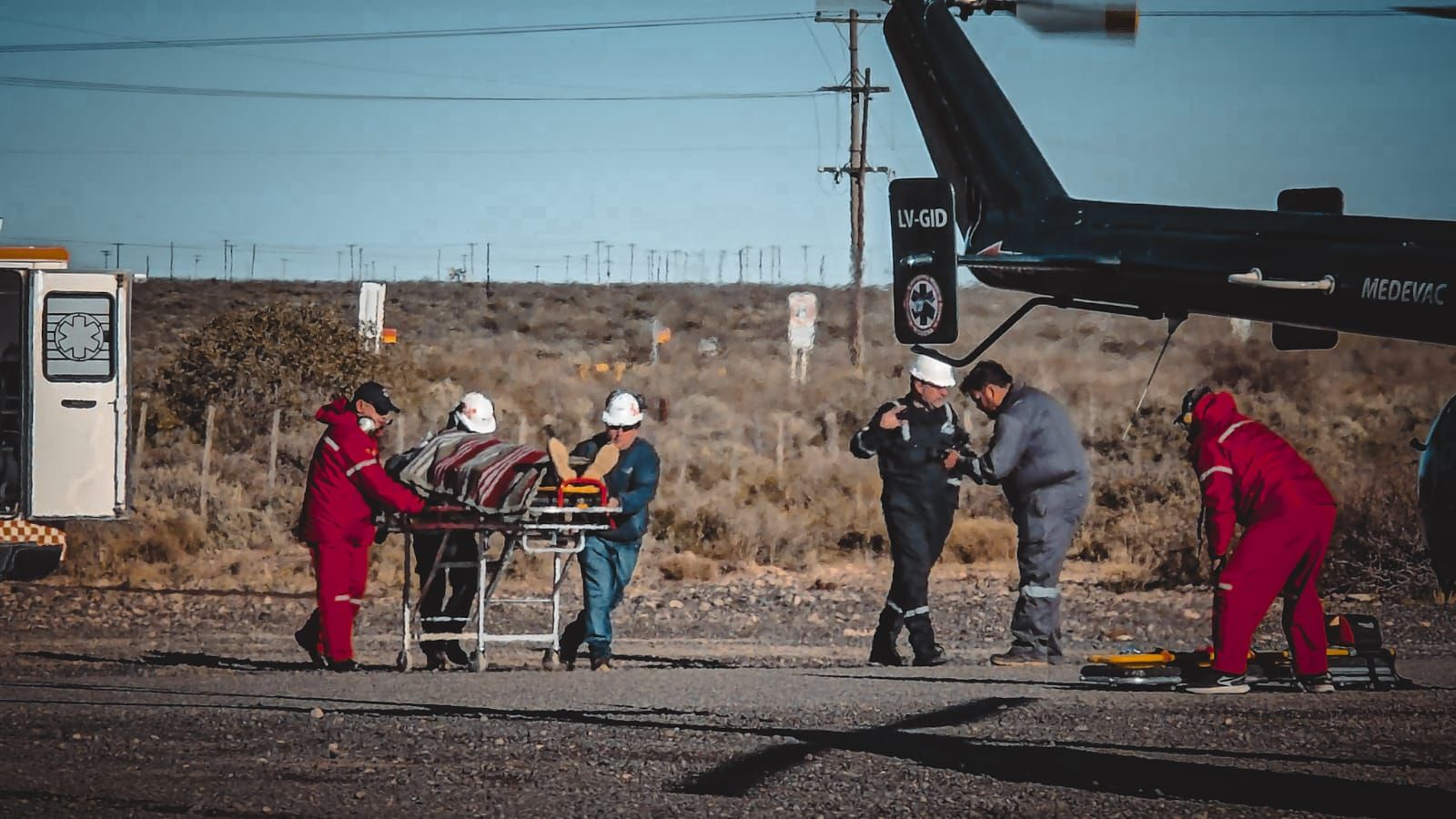Aconcagua Energía realizó un simulacro en la Cuenca Neuquina.