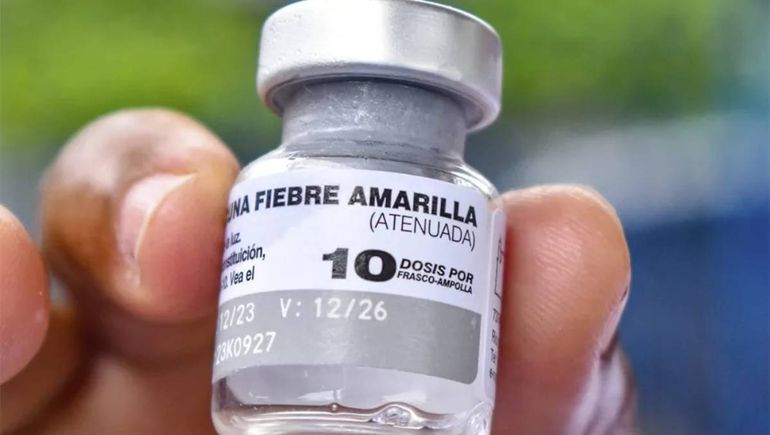 Vacuna contra la fiebre amarilla.&nbsp;