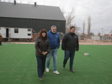 El intendente Gaido recorrió la obra en barrio Confluencia