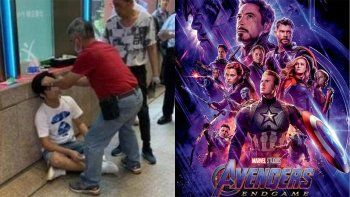 conto el final de vengadores en el cine y lo golpearon conto el final de vengadores en el cine y lo golpearon