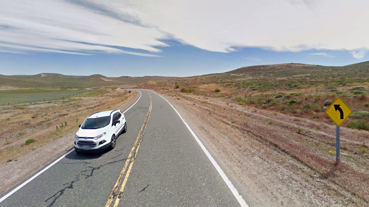 Volcó el auto en el que viajaba por la Ruta 237 y salió despedida ...