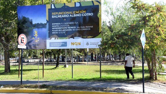 Se inaugura hoy el balneario parque en el Albino Cotro