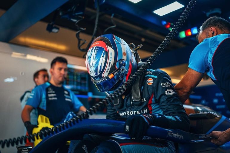 Franco Colapinto clasificó al límite con sus maniobras y largará 12 en Singapur