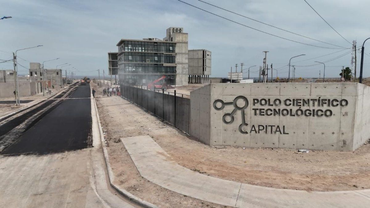 Polo Tecnológico: Mariano Gaido recorrió la obra de asfalto y los ...
