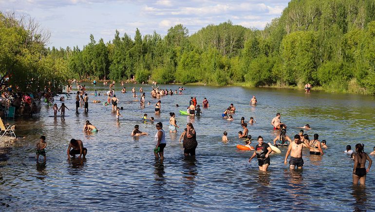 En 15 fotos, Neuquén fue la ciudad más calurosa del país