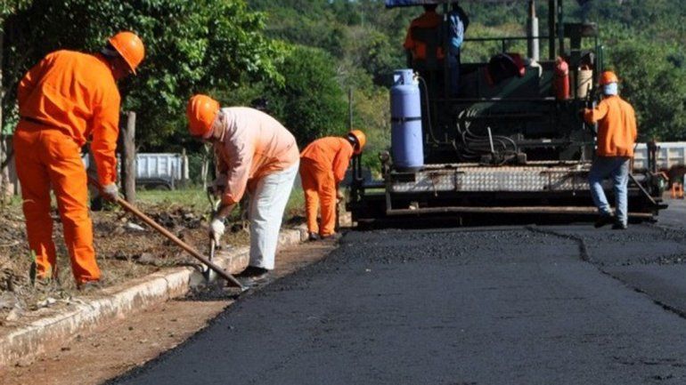 Un solo frentista se opone al pavimento en La Angostura