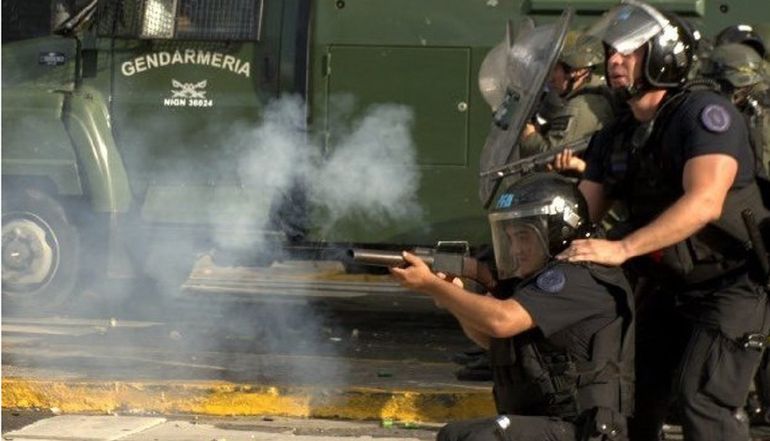 El hincha que perdió un ojo en la represión y denunció a Patricia Bullrich