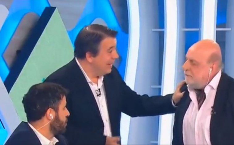 Pagani le dijo hijo de p... y quiso trompear a un compañero de TyC