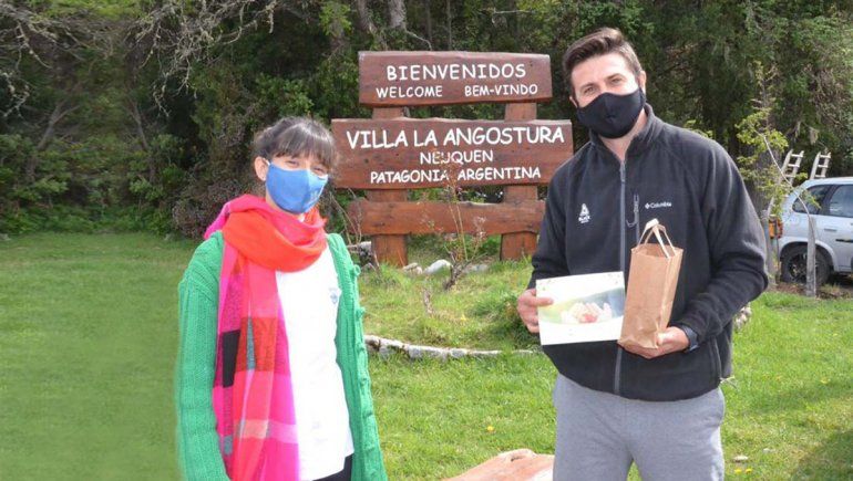 La Angostura distingue al primer turista de la localidad en 8 meses