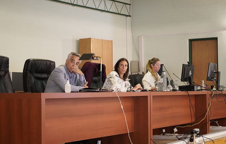 Alejandro Silva y María Paula Marisi, integrantes del Tribunal Oral Federal 1 de Neuquén (Foto: Sebastián Fariña Petersen).