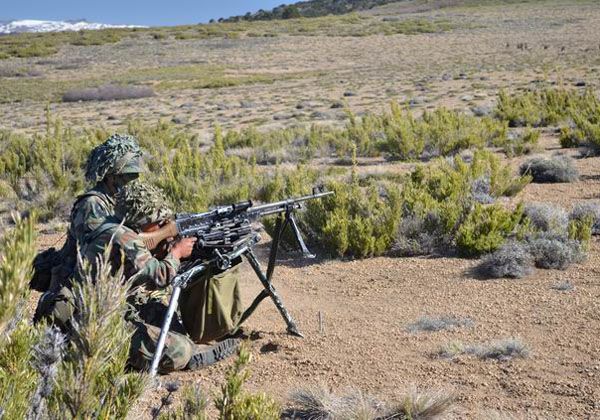 El Ejército Argentino realizó maniobras militares en Pulmarí