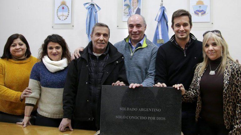 Colocarán la placa del soldado de Malvinas en Plottier