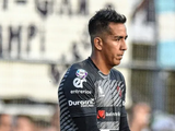 Matías Ibáñez, arquero del club Olimpo de Bahía Blanca