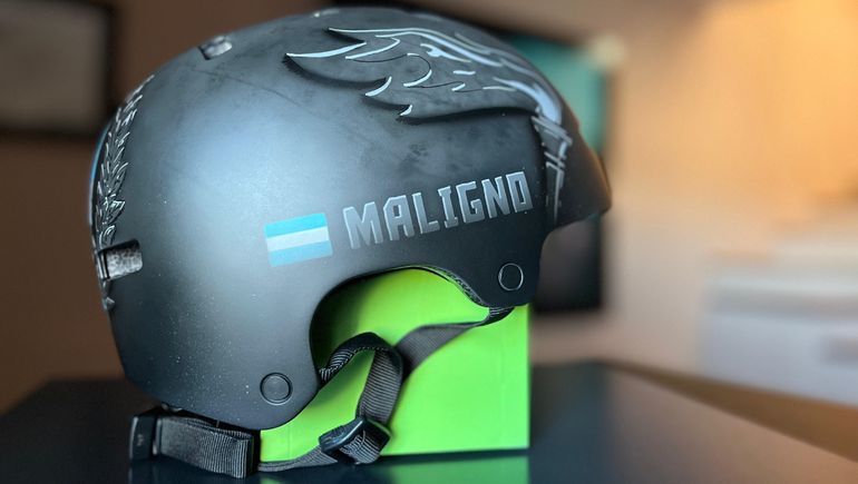 El diseño fue un regalo del artista neuquino. El diseño fue un regalo del artista neuquino.