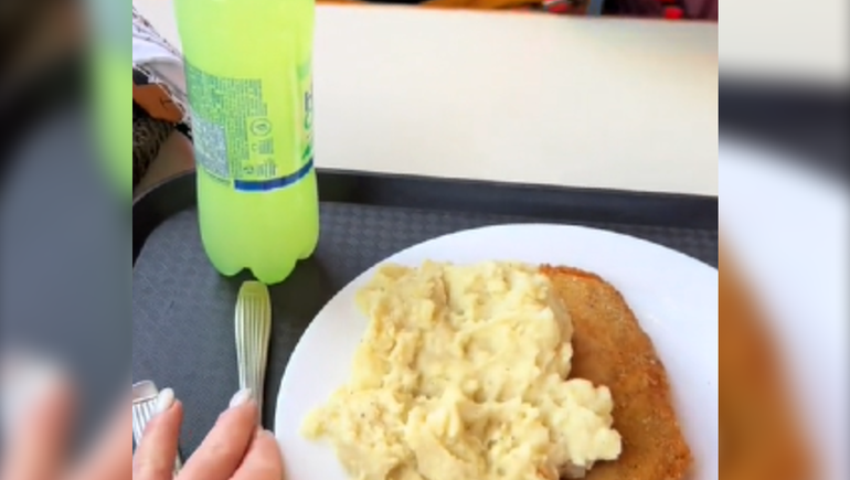 Viral: cuánto sale comer una mila con puré en un centro de esquí