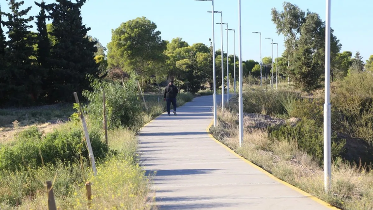 Robaron cables en el Parque Norte de Neuquén y 31 luminarias quedaron sin energía