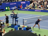 El ataque de furia de Kyrgios tras quedar eliminado del US Open: destrozó dos raquetas al hilo