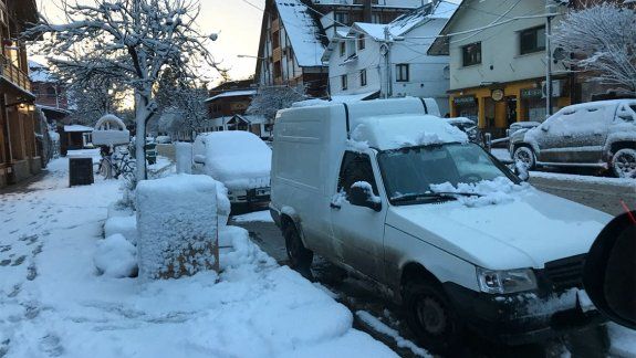asi amanecieron las ciudades del interior por las intensas nevadas