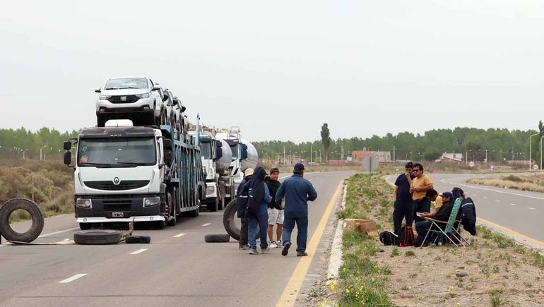 Corte parcial de la Ruta 22 / Foto Archivo