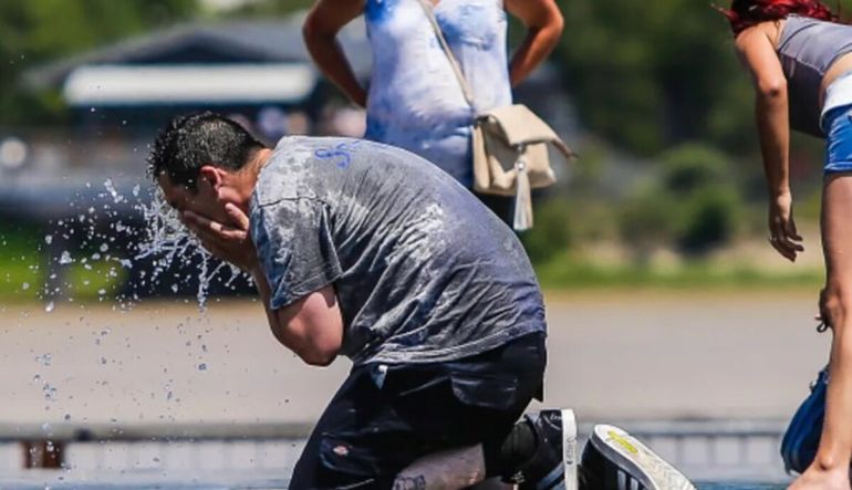 El reporte del SMN no se limitó solo a las temperaturas. También presentó proyecciones sobre las lluvias.