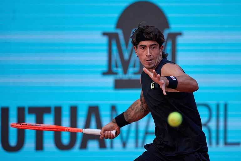 Francisco Comesaña en el Masters 1000 de Madrid