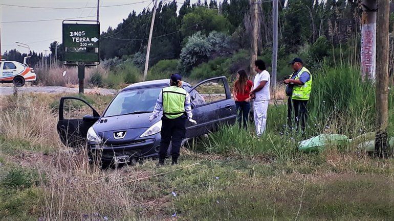 Un joven policía murió al volcar con su auto en la Ruta Nacional 151
