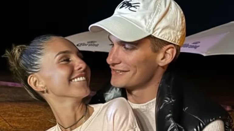 Juanita Tinelli y su novio Juanita Tinelli y su novio