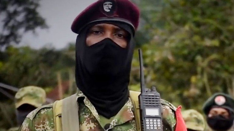 El ELN se atribuyó los atentados en las comisarías de Colombia.
