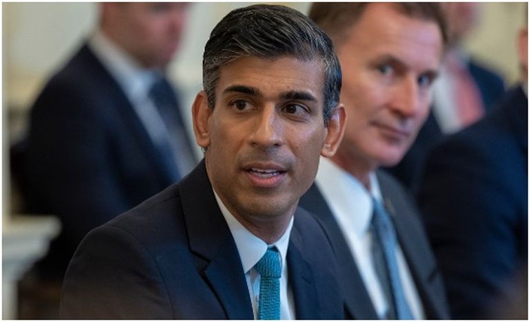 El primer ministro británico, Rishi Sunak, reconoció que hubo fallas morales. El primer ministro británico, Rishi Sunak, reconoció que hubo fallas morales.